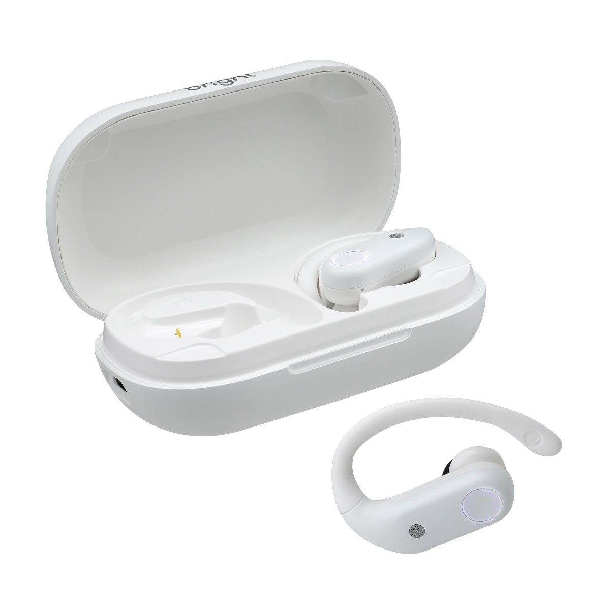 Fone De Ouvido In-ear Bluetooth M9 Comfy Fit tws Cor: - Branco